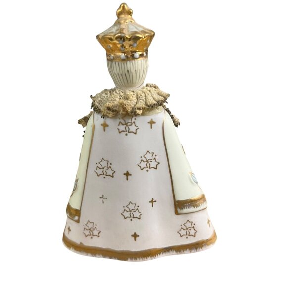 Vintage Lefton China Hand‎ Painted Infant Of Prague Porcelain Figurine - Picture 3 of 9